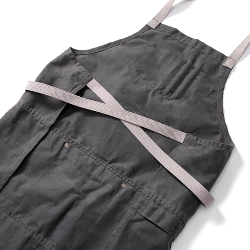 laydown image of Brad Leone Waxed Apron