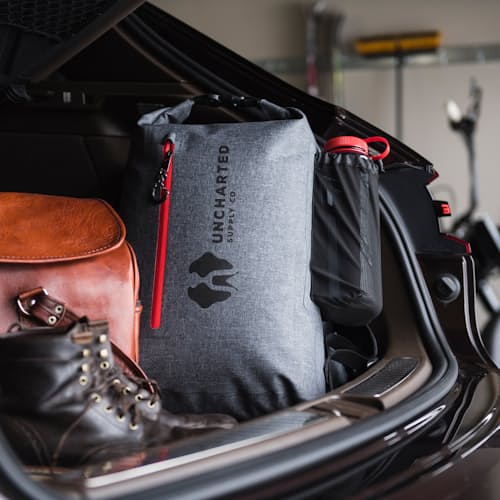 lifestyle image of Seventy2 Survival System Backpack