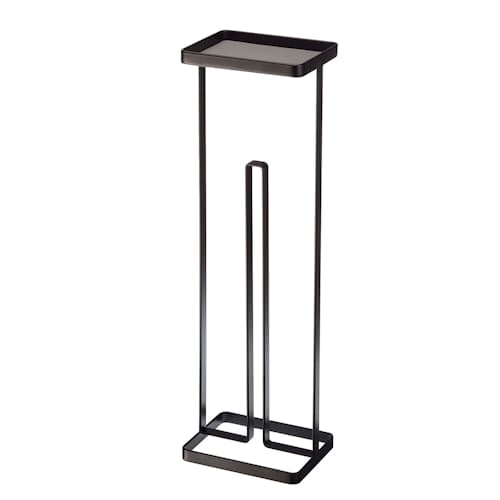 laydown image of Tower Toilet Paper Stand w/ Tray
