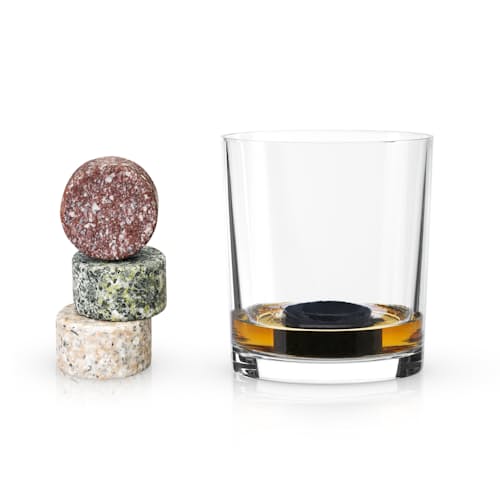 laydown image of Granite Whiskey Stones