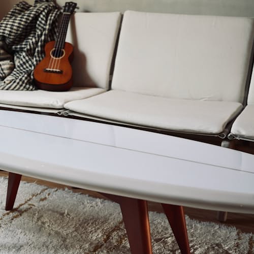 laydown image of The XL Surfboard Coffee Table