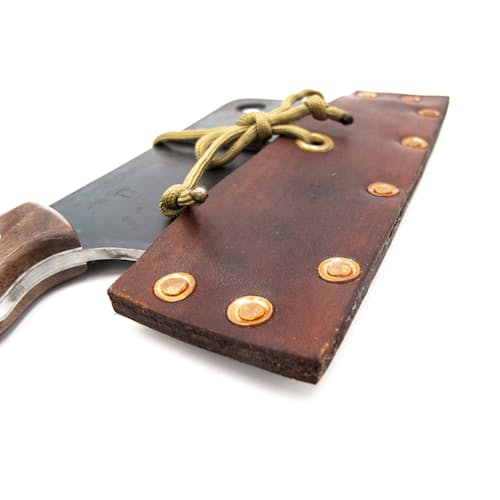 laydown image of Walnut Cleaver