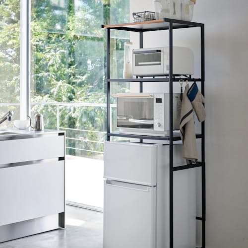 lifestyle image of Kitchen Appliance Storage Rack