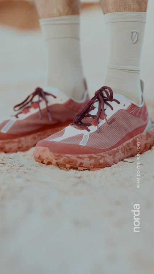 lifestyle image of 001 RZ Trail Running Sneaker