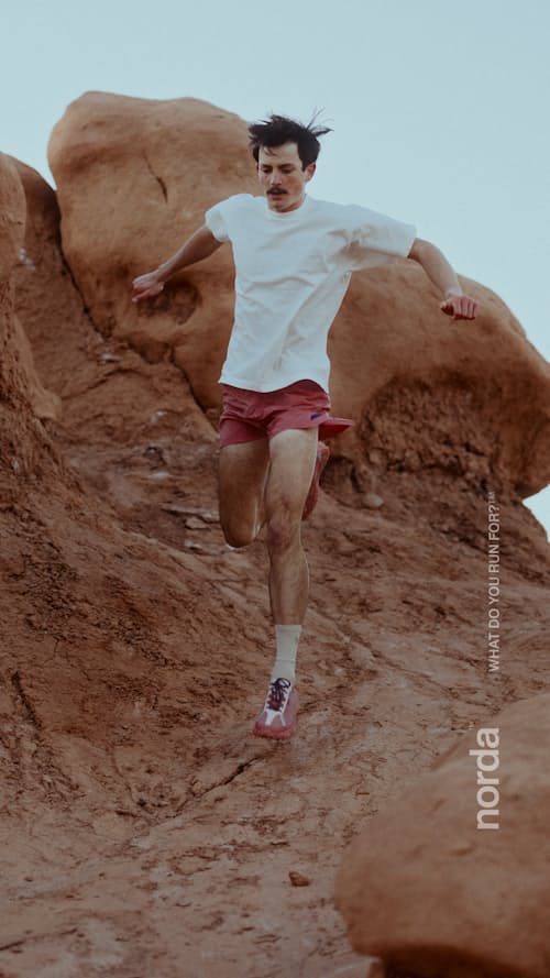 lifestyle image of 001 RZ Trail Running Sneaker