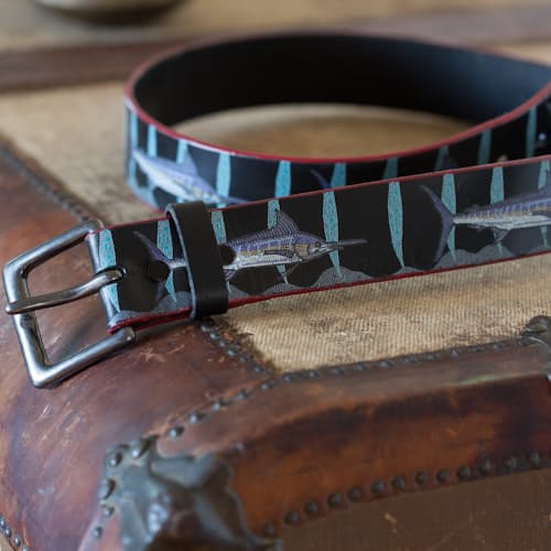 laydown image of Marlin Jean Belt
