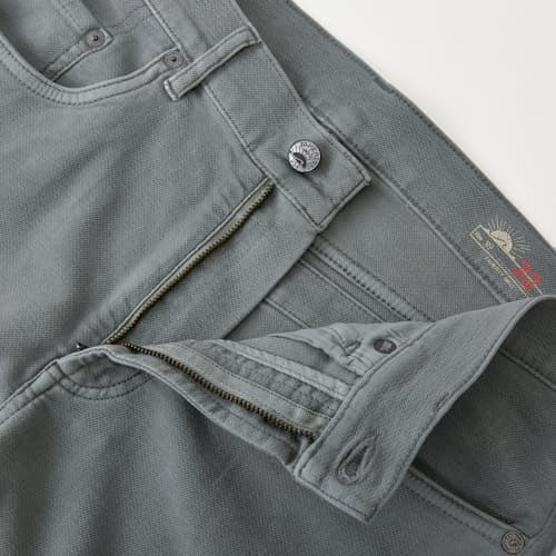 laydown detail image of Stretch Terry 5-Pocket Pant