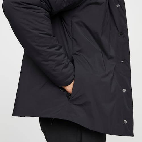 laydown image of Thermal Light Shirt Jacket