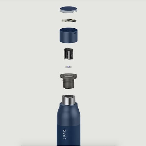 laydown image of Larq Bottle - Self Sanitizing Water Bottle