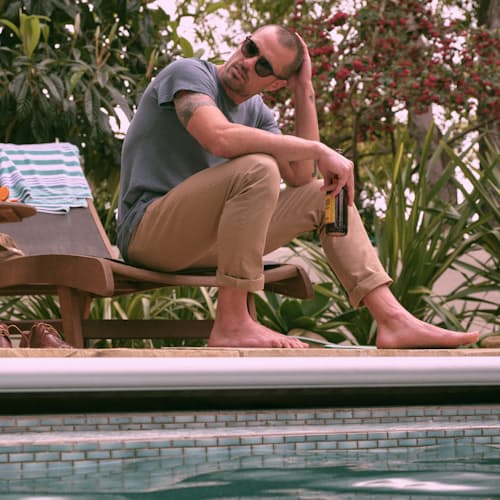 laydown image of Playa Stretch Chinos
