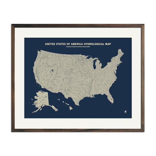 laydown image of Hydrological Map