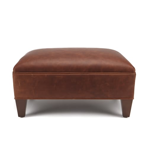 laydown image of Jefferson Street Ottoman (Made to Order)
