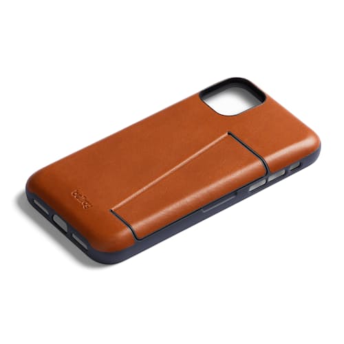 laydown image of iPhone 11 Pro Max Leather 3 - Card Case