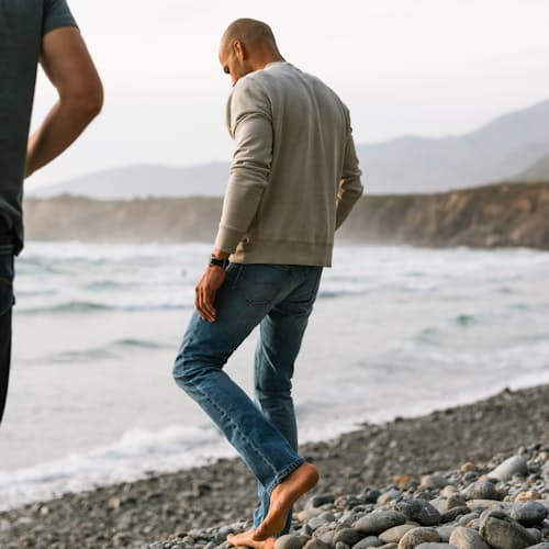 laydown image of Organic Jeans