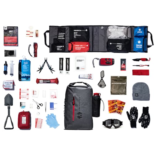 laydown image of Seventy2 Survival System Backpack