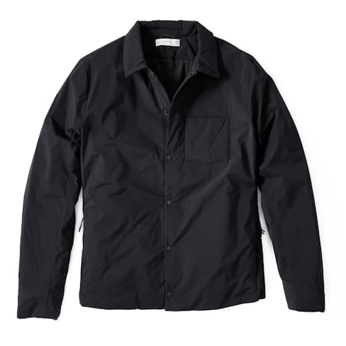 laydown image of Thermal Light Shirt Jacket
