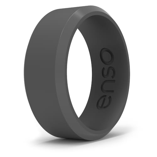laydown image of Bevel Classic Silicone Ring