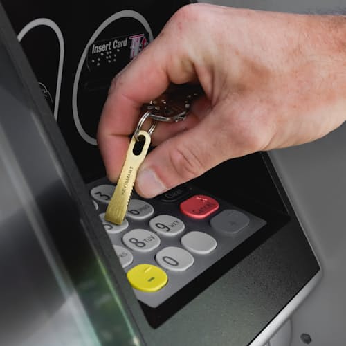 laydown image of CleanKey Mini