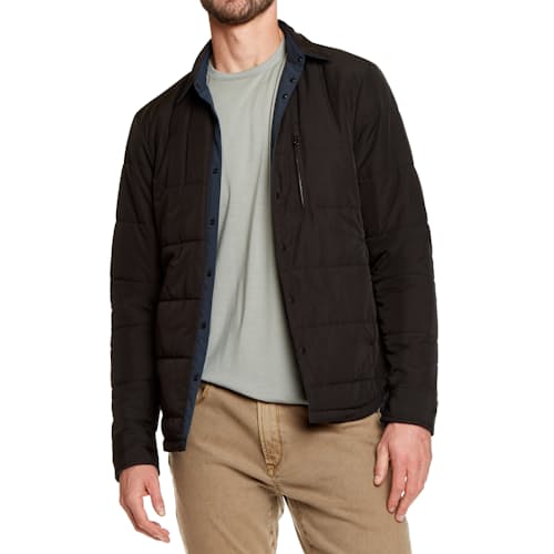 laydown image of Reversible Shirt Jacket