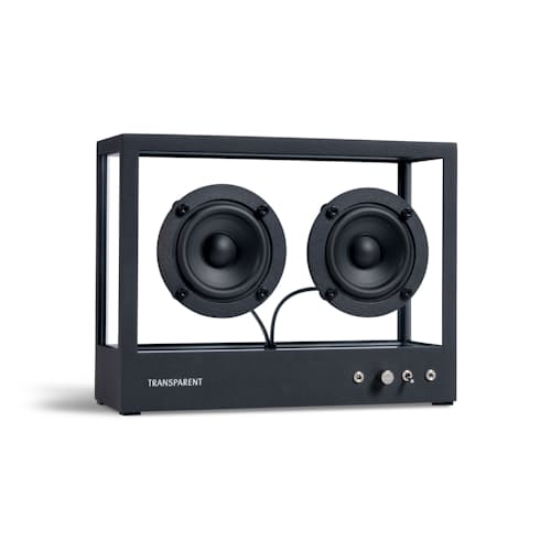 laydown image of Small Transparent Speaker