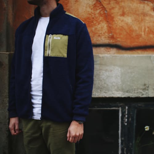 laydown image of Cabin Fleece Jacket