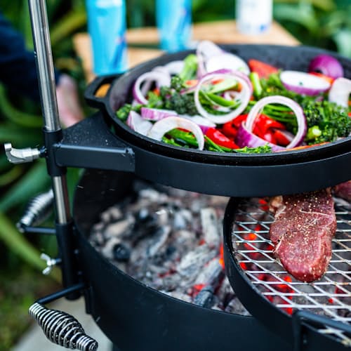 lifestyle image of KUDU Smoker Lid
