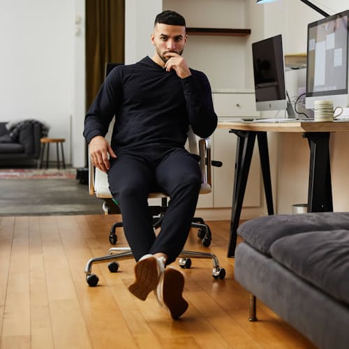 laydown image of Tech Sweatshirt