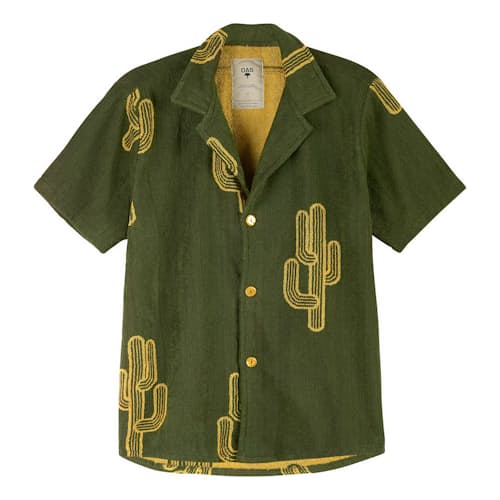 laydown image of Mezcal Short Sleeve Terry Shirt