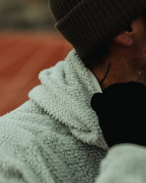 lifestyle image of Alpha Direct Fleece Hoodie
