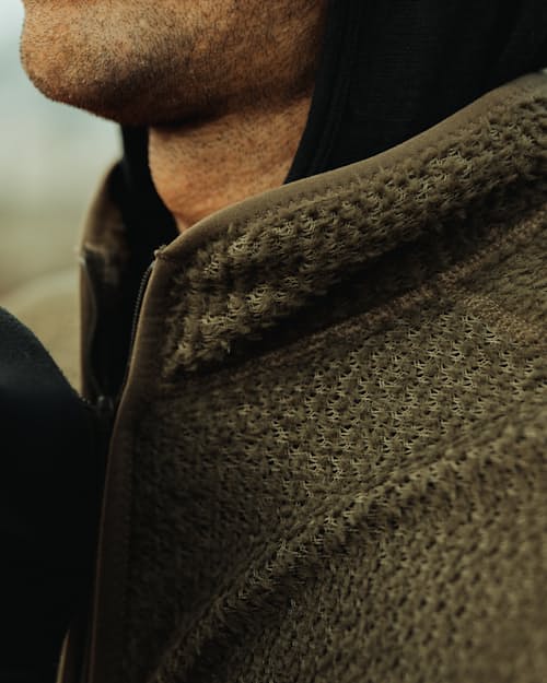 lifestyle image of Alpha Direct Fleece Quarter Zip