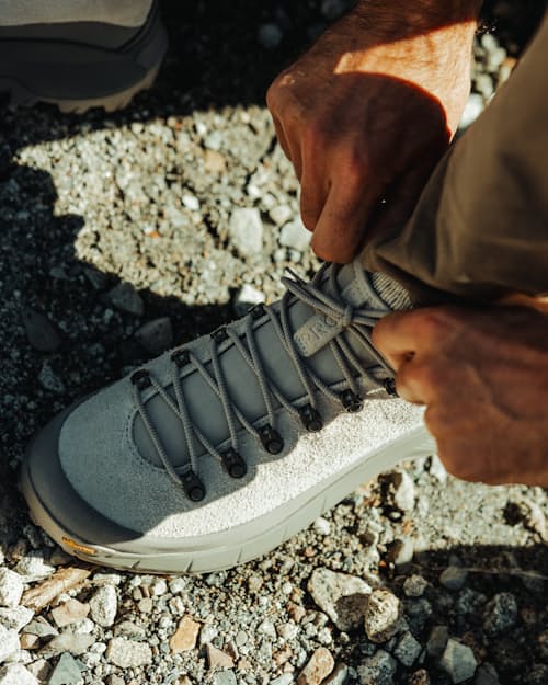 lifestyle image of Proof x Danner MTN45 Low