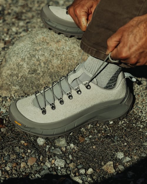 lifestyle image of Proof x Danner MTN45 Low