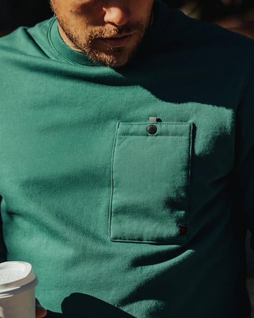 lifestyle image of Superfleece Crew - Exclusive