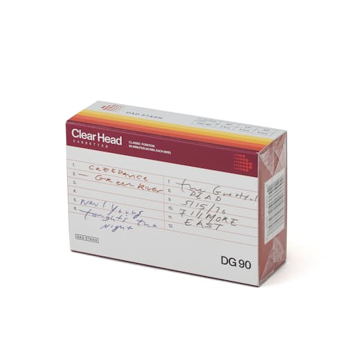 laydown image of Dad Grass 5-pack Dad Stash - Cassettes