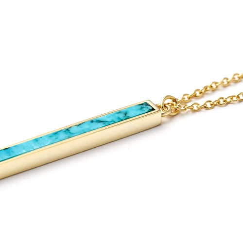 laydown detail image of Women's Signature Turquoise Pendant