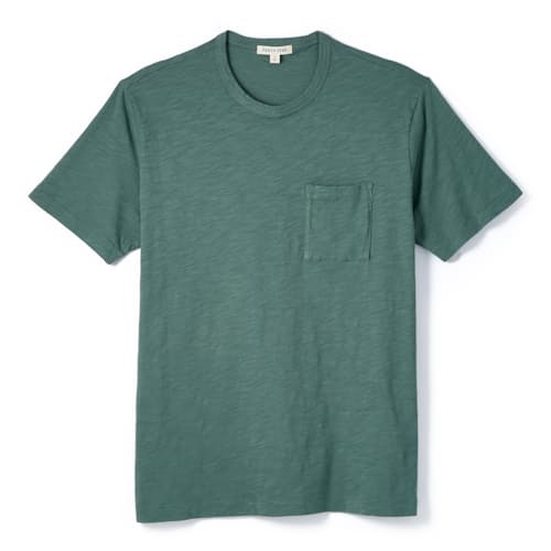 laydown image of Slub Pocket T-Shirt