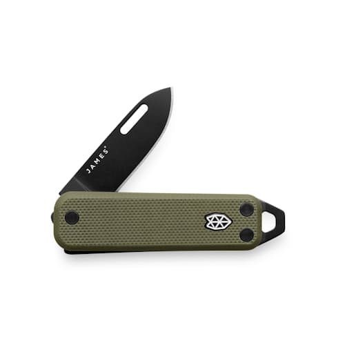 laydown image of The Elko Pocket Knife