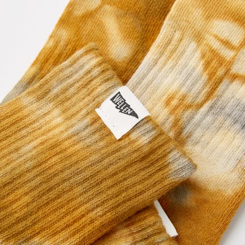 laydown image of Organic Tie Dye Socks