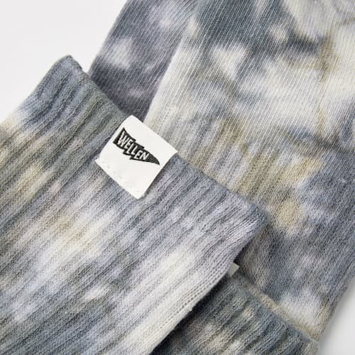 laydown image of Organic Tie Dye Socks