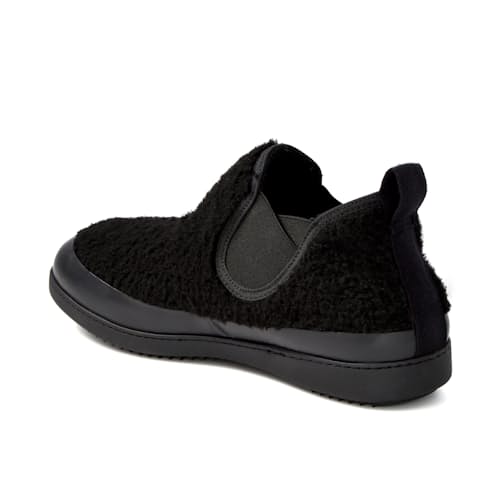 laydown image of Sherpa Fleece Slipper Boot