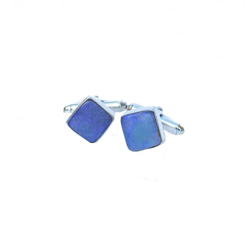 laydown image of Opal Cuff Links