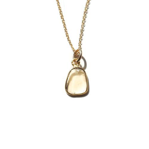 laydown image of Women's Diamond Slice Necklace