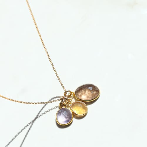 laydown image of Women's Earth, Wind & Fire Necklace