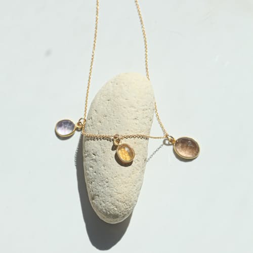 laydown image of Women's Earth, Wind & Fire Necklace
