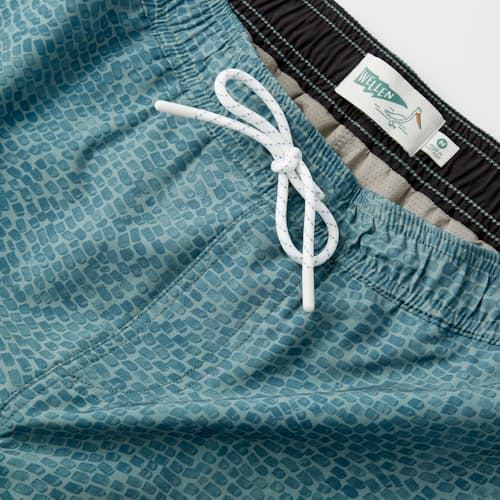 laydown image of Lined Swim Trunks