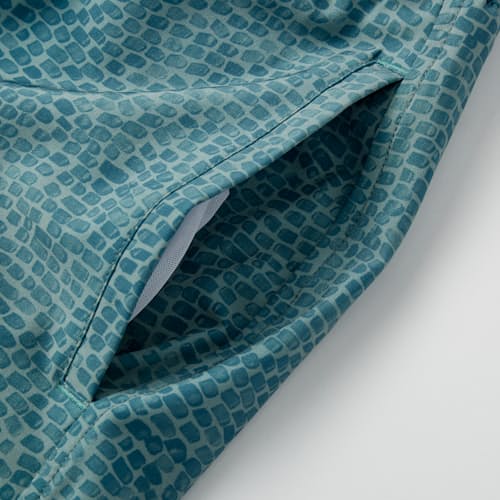 laydown image of Lined Swim Trunks