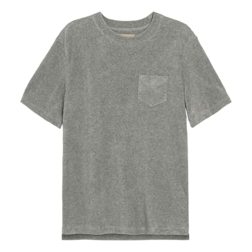 laydown image of Terry Pocket Tee