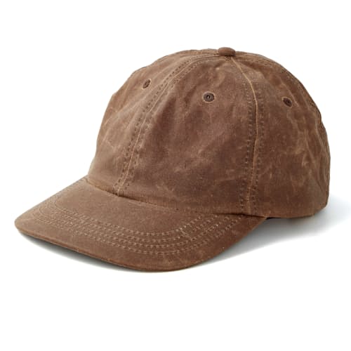 laydown image of Waxed Canvas 6-Panel Hat
