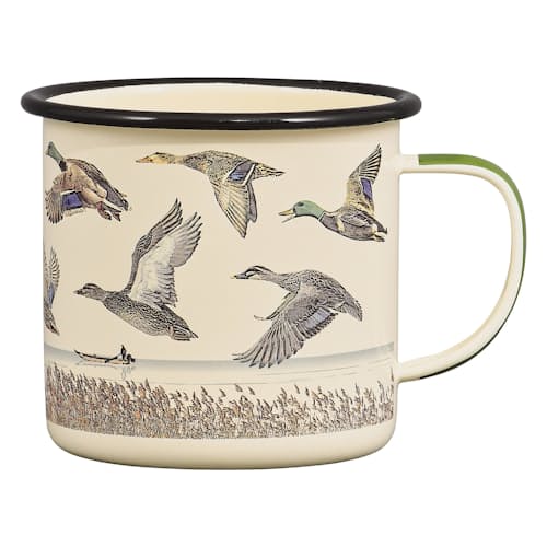 laydown image of Enamel Mug