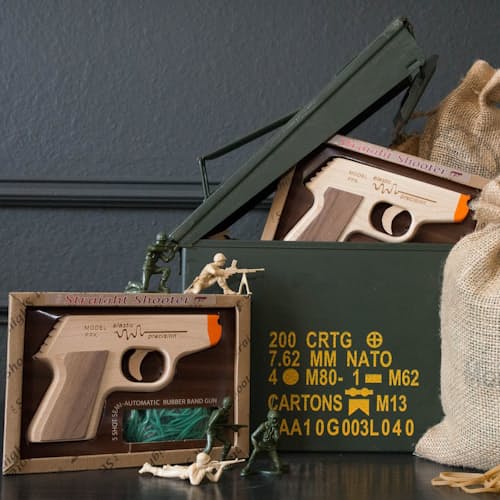 laydown image of PPK Gift Set with Ammo Can